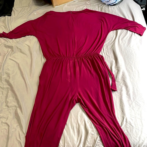 NEW boatneck jumpsuit women’s large - Picture 2 of 3